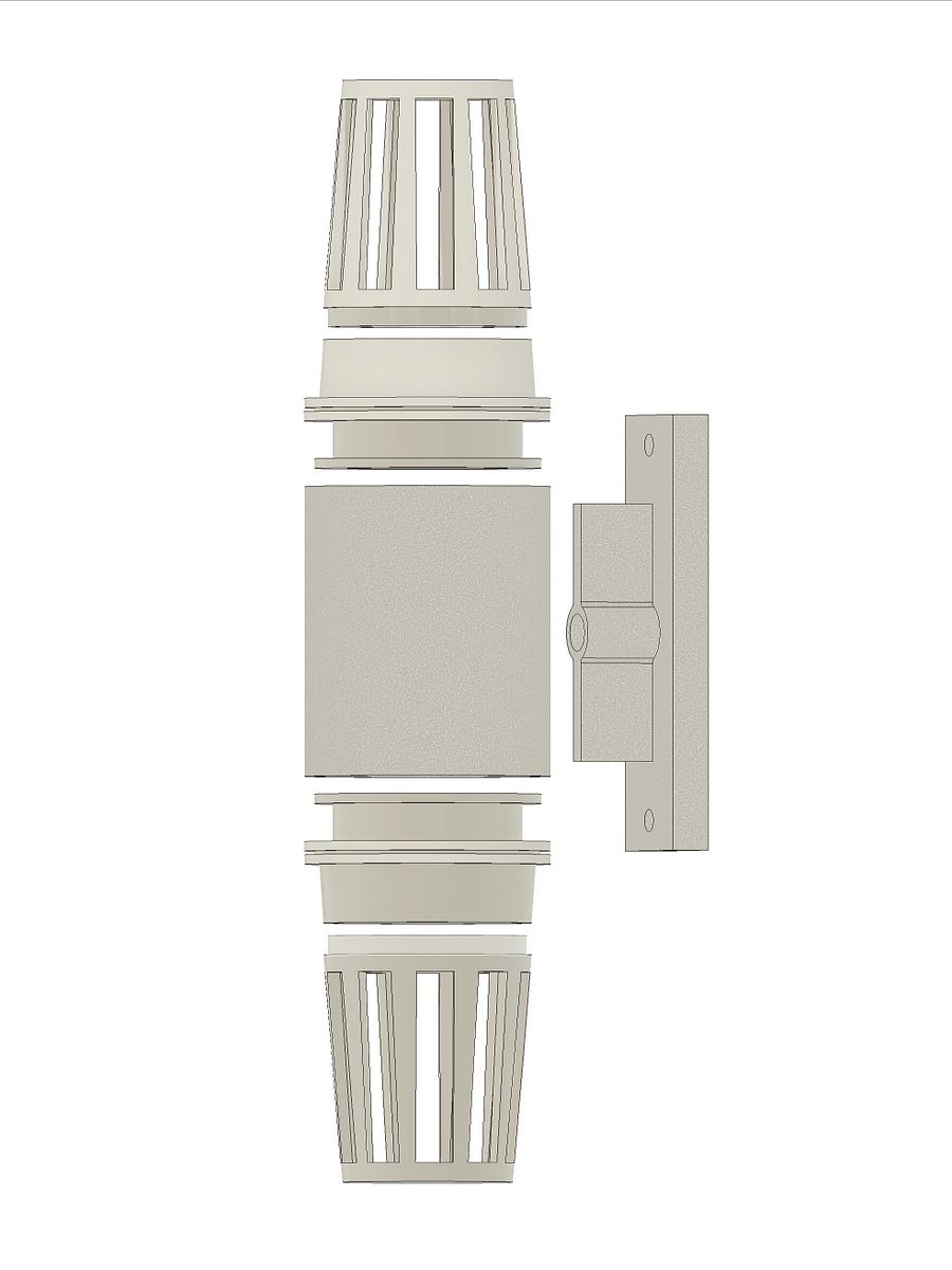 Star Wars Galaxy's Edge Light Sconce V1 3D Model product image (2)