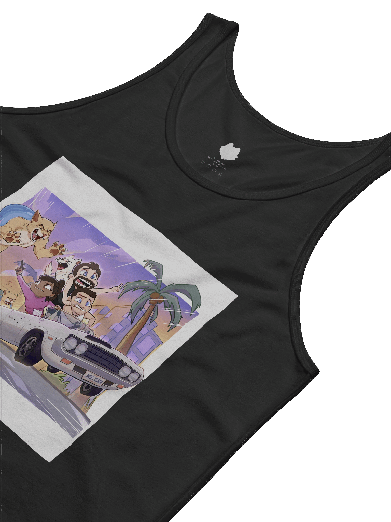 Cat-astrophic Fur-ocius Purrsuit Tank Top product image (17)
