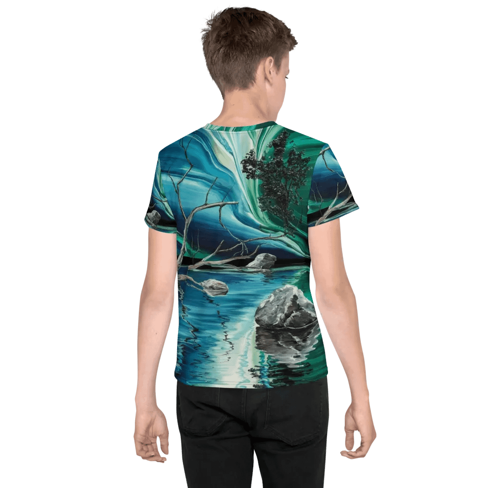 Magic Reflection, Unisex Youth Crew Neck T-Shirt product image (2)