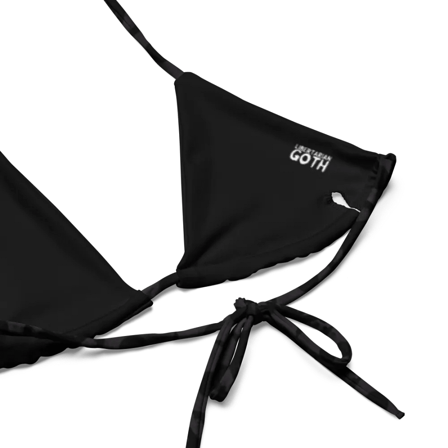 Gothic 2A String Bikini - Black product image (5)