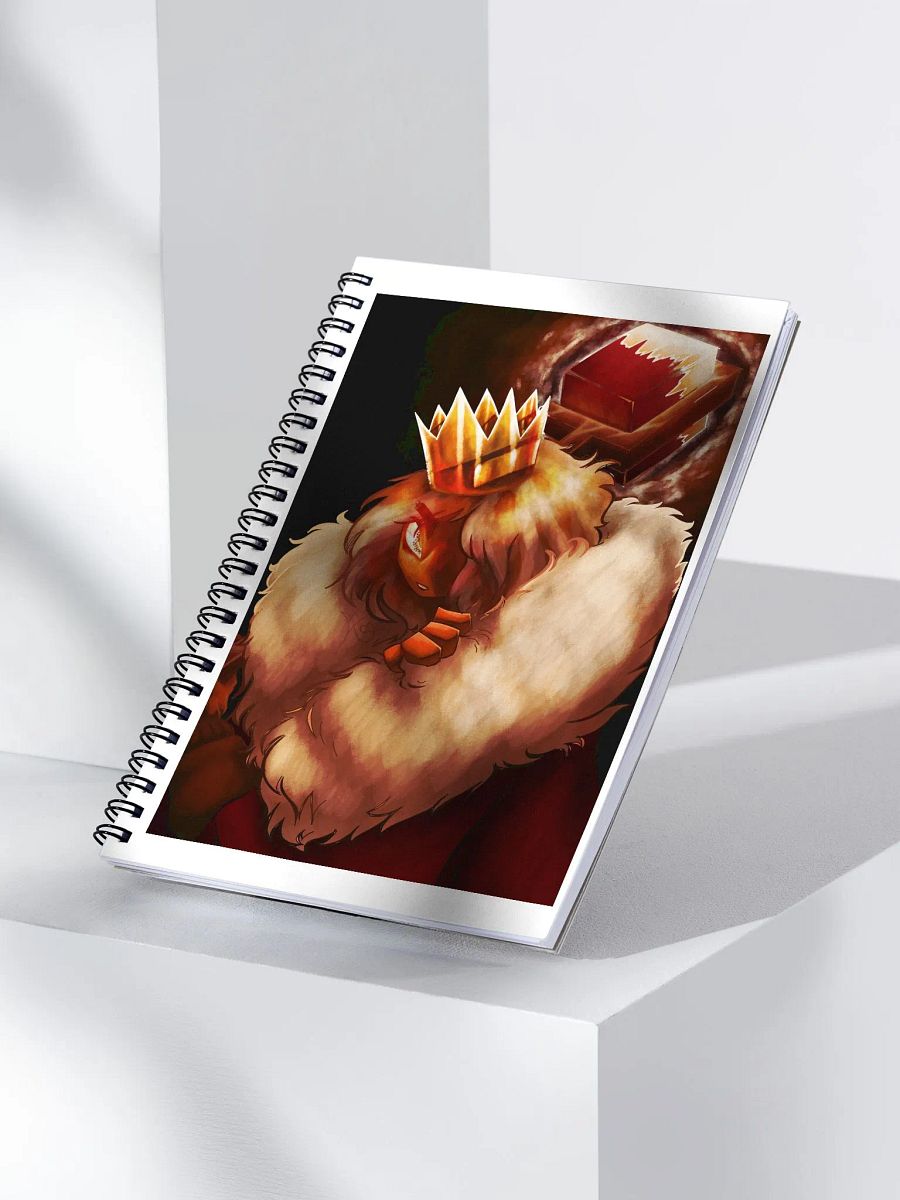 alan becker king spiral notebook product image (3)