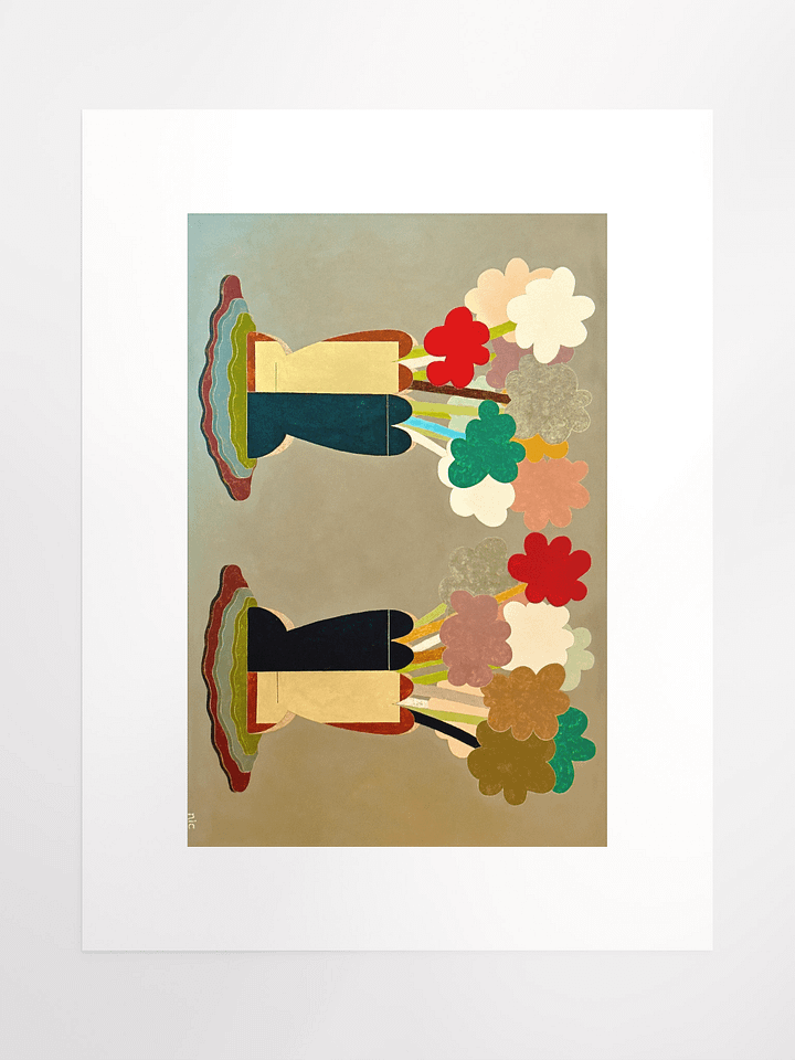 Two Flowers print product image (2)