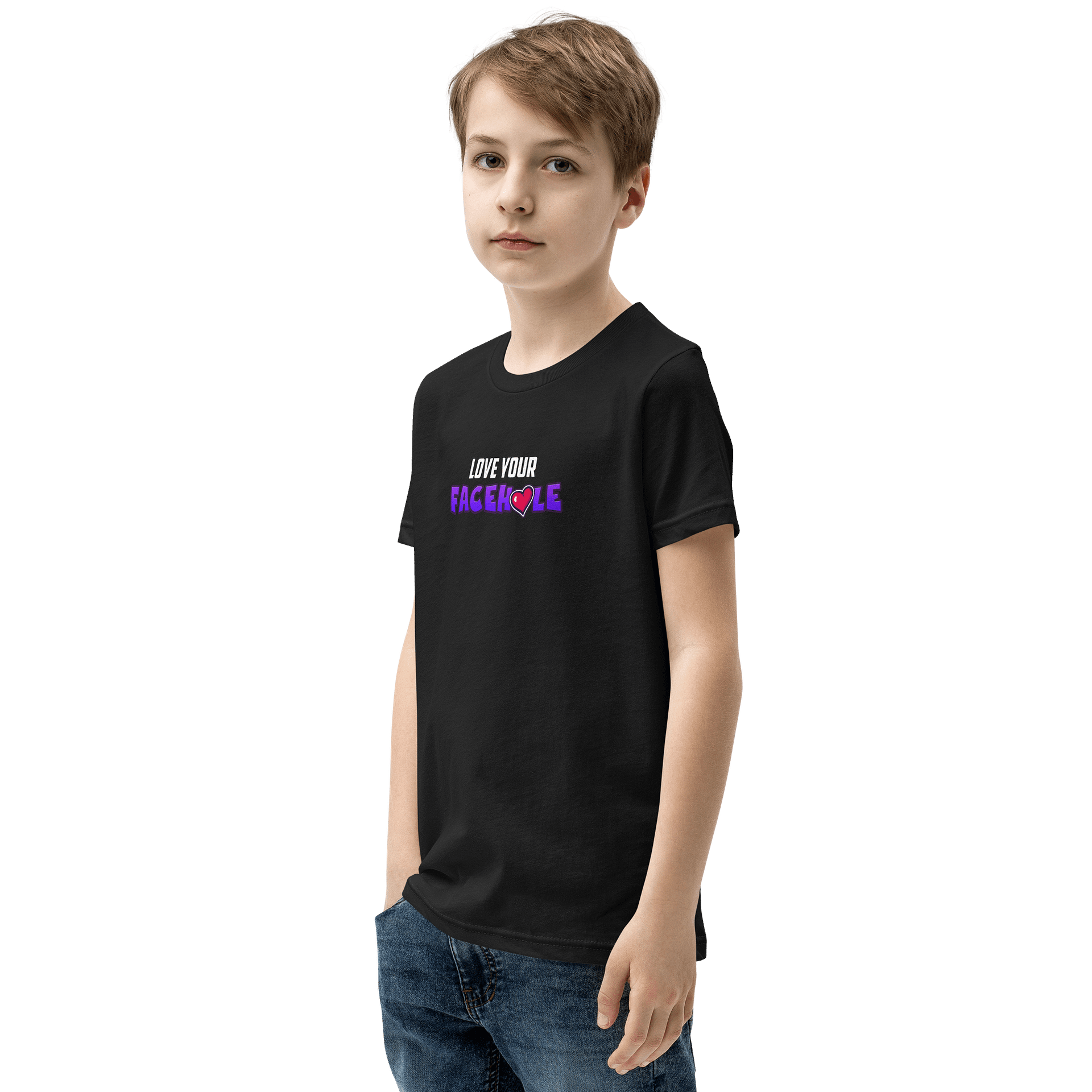 Love your Facehole Kid's Tee product image (9)