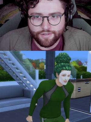 Spa Day turned into Shave Day 💈😭 Olly Sprig said “new era, new me” and took it too far #Sims4 #SimTok #VeryVeggieLegacy #SpaDay #OllySprig