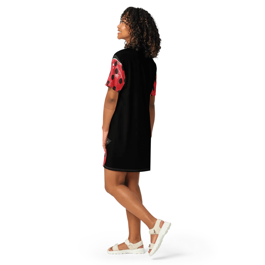 Strawberry Fields Delight T-Shirt Dress product image (3)