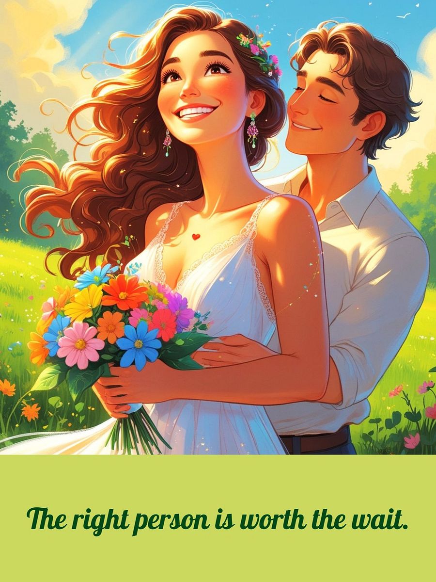 Set of 6 motivational printable cards on finding a life partner -1 product image (4)