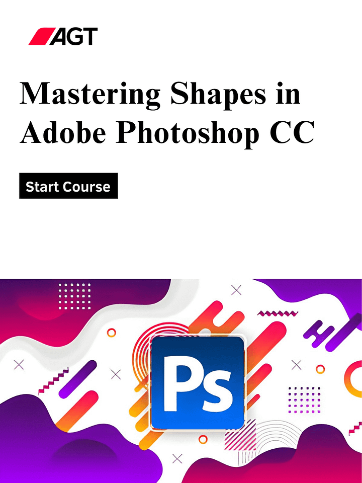 Mastering Shapes in Adobe Photoshop CC +10 Projects product image (1)