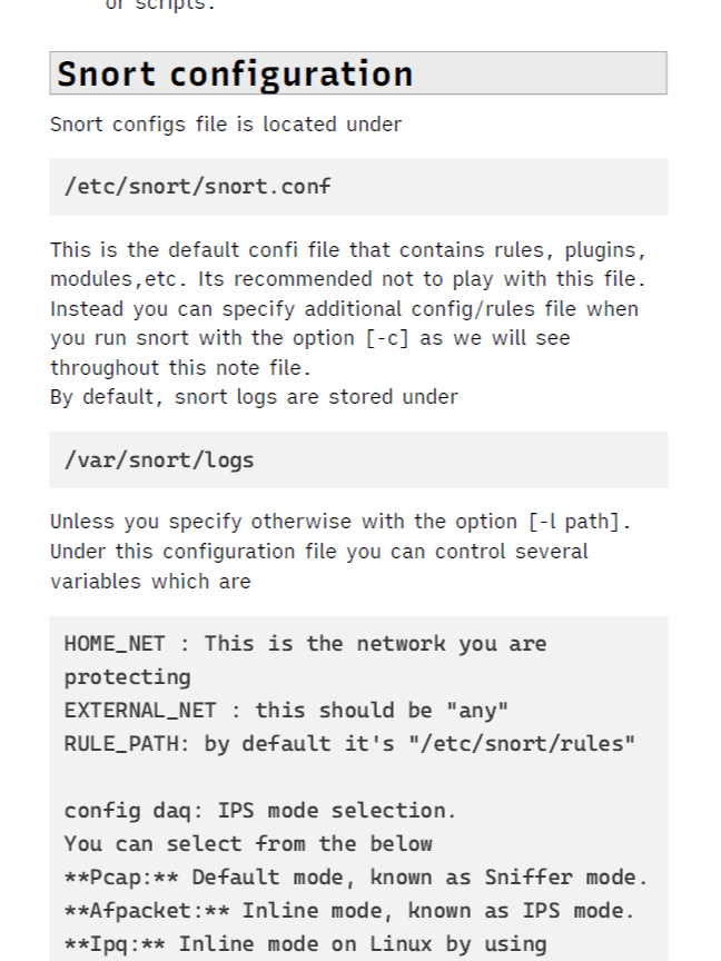 Snort IDS Study Notes product image (3)