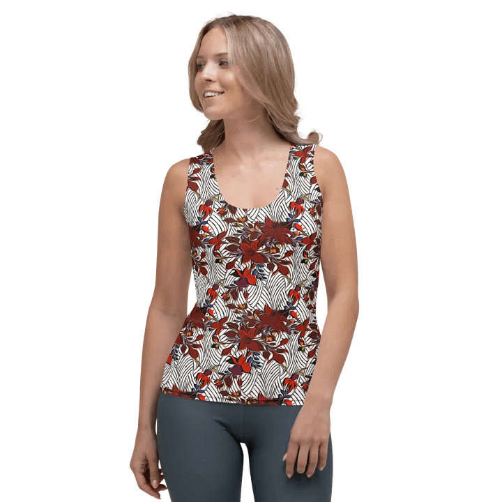 Floral Stripes | Women's Tank Top product image (1)