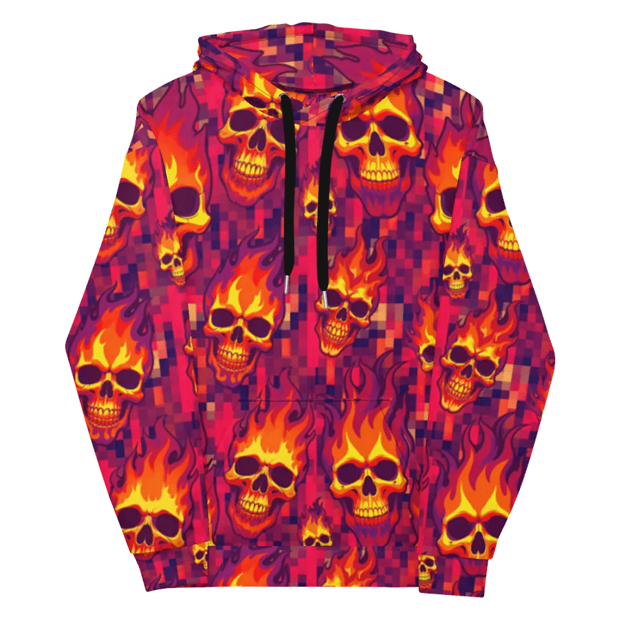 Neon Pixel Inferno Skulls (Primal) product image (12)
