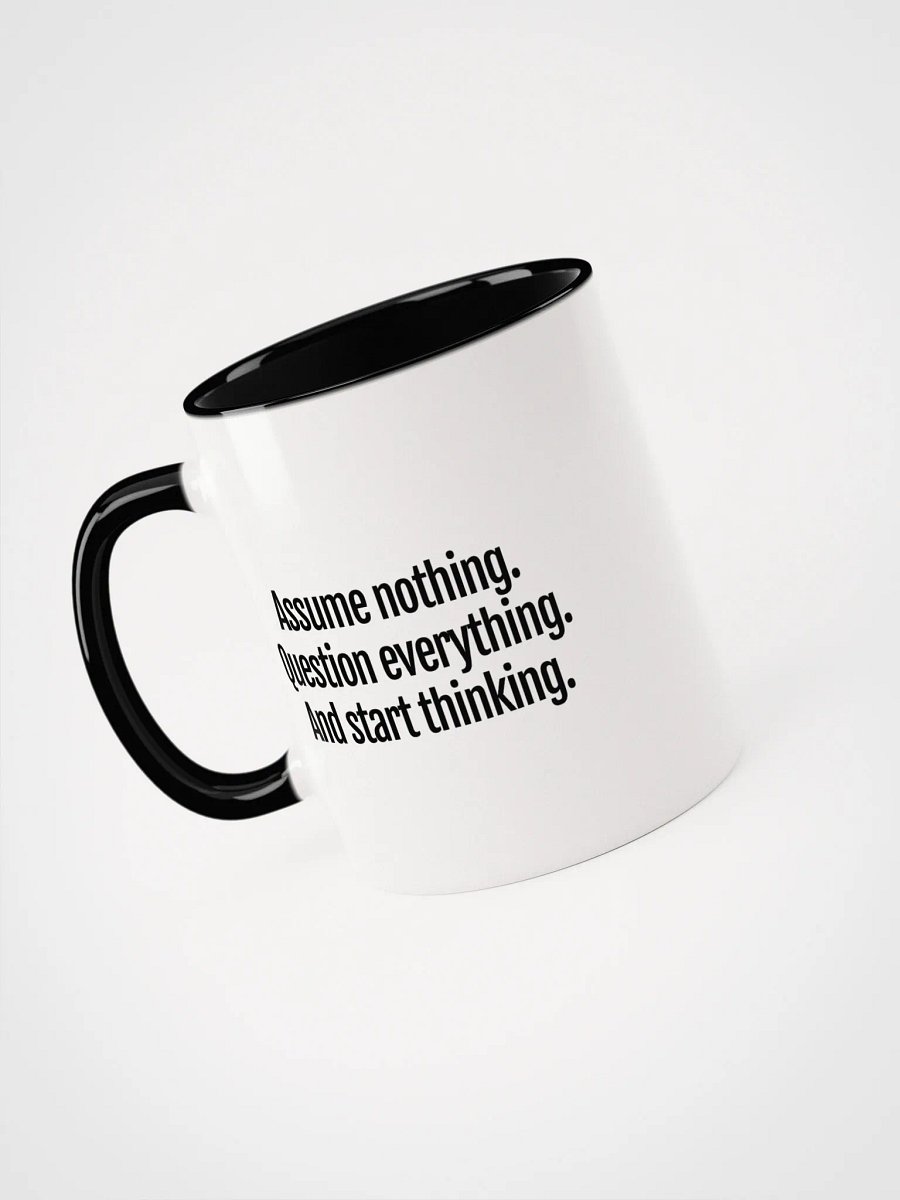 The Thinking Atheist logo mug (white) product image (3)