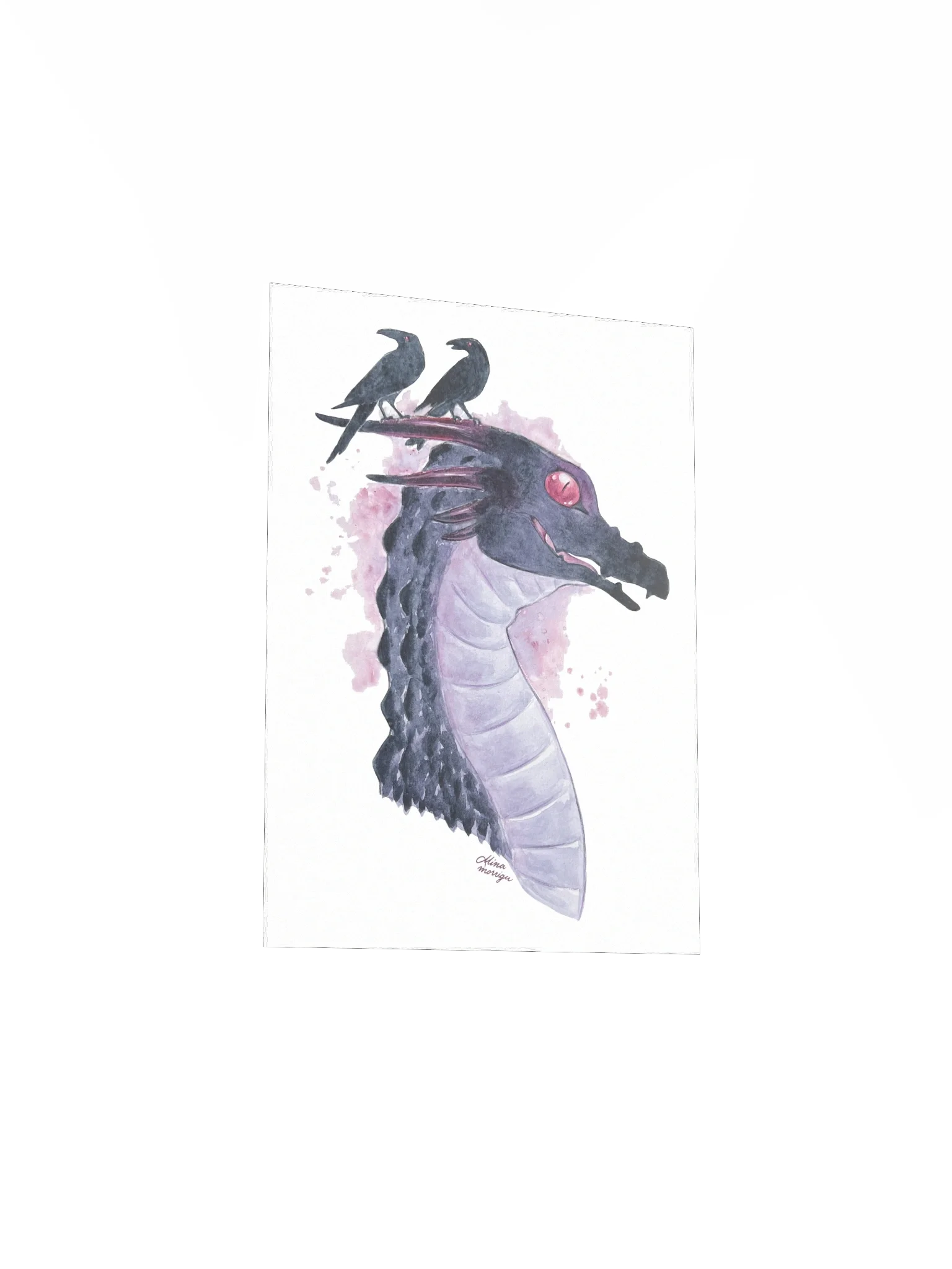 Dragon And Crows Print product image (3)