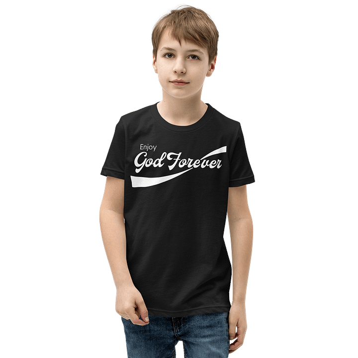 Enjoy God Forever (Youth Black) product image (1)