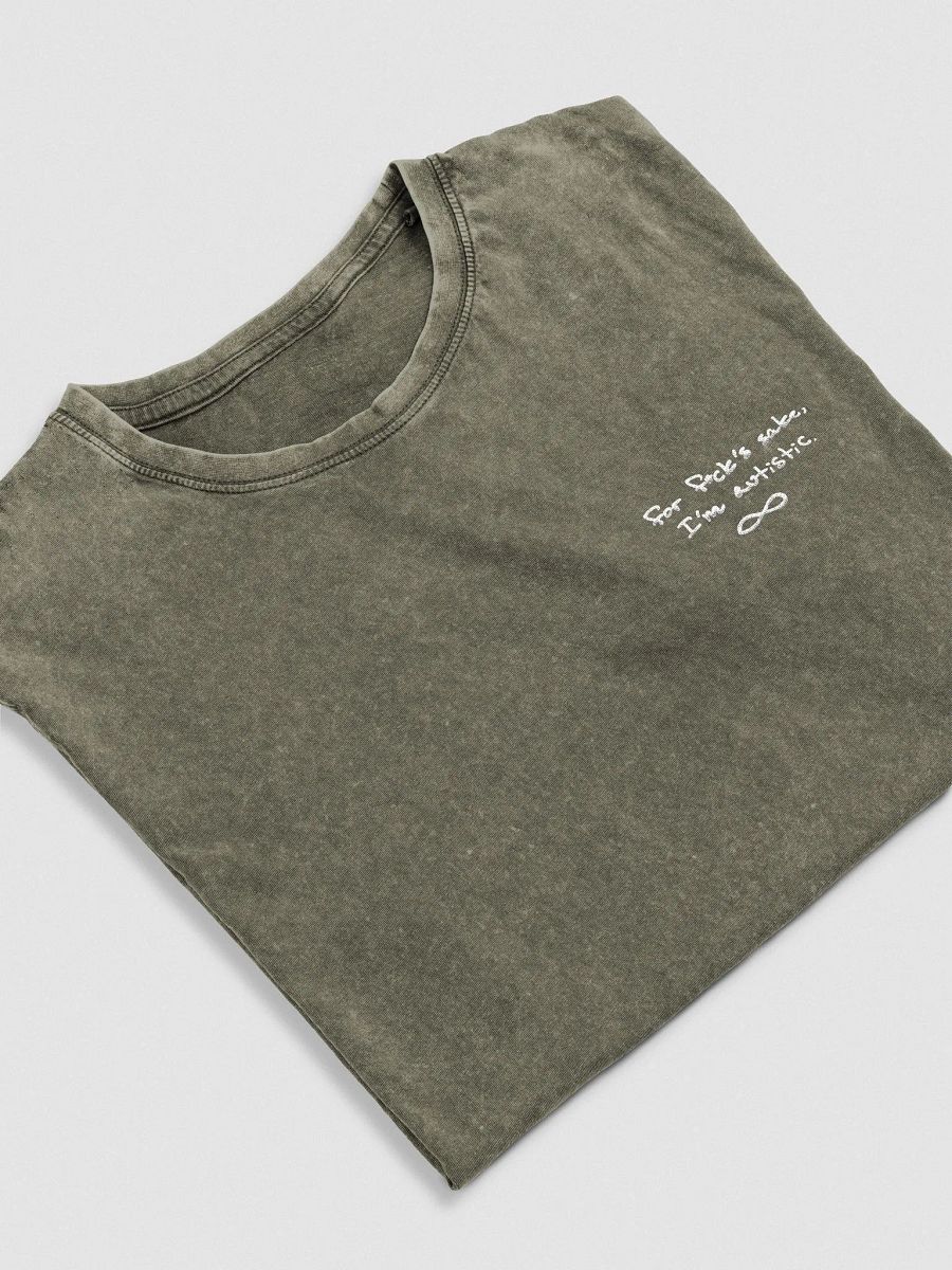 FFS, I'm autistic. Denim T-Shirt product image (4)