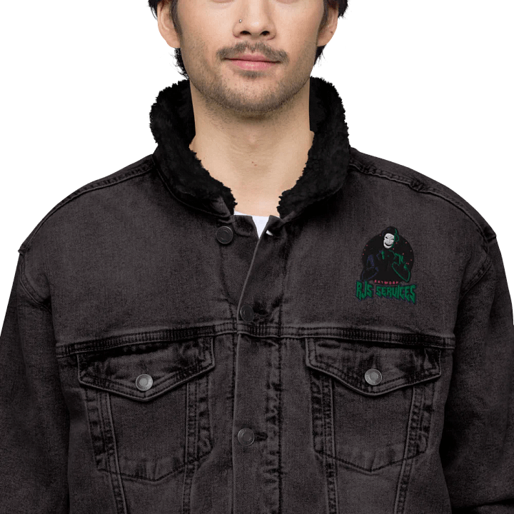 RJS Services / Threadfast Apparel Unisex Sherpa Denim Jacket product image (2)