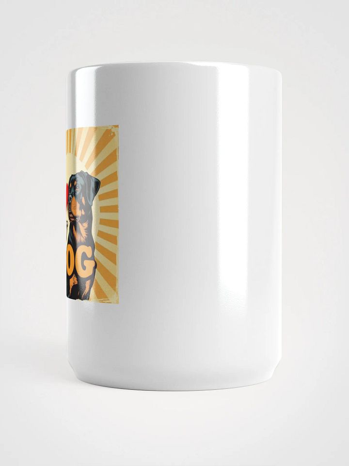 Rottweiler Love White Glossy Mug product image (2)