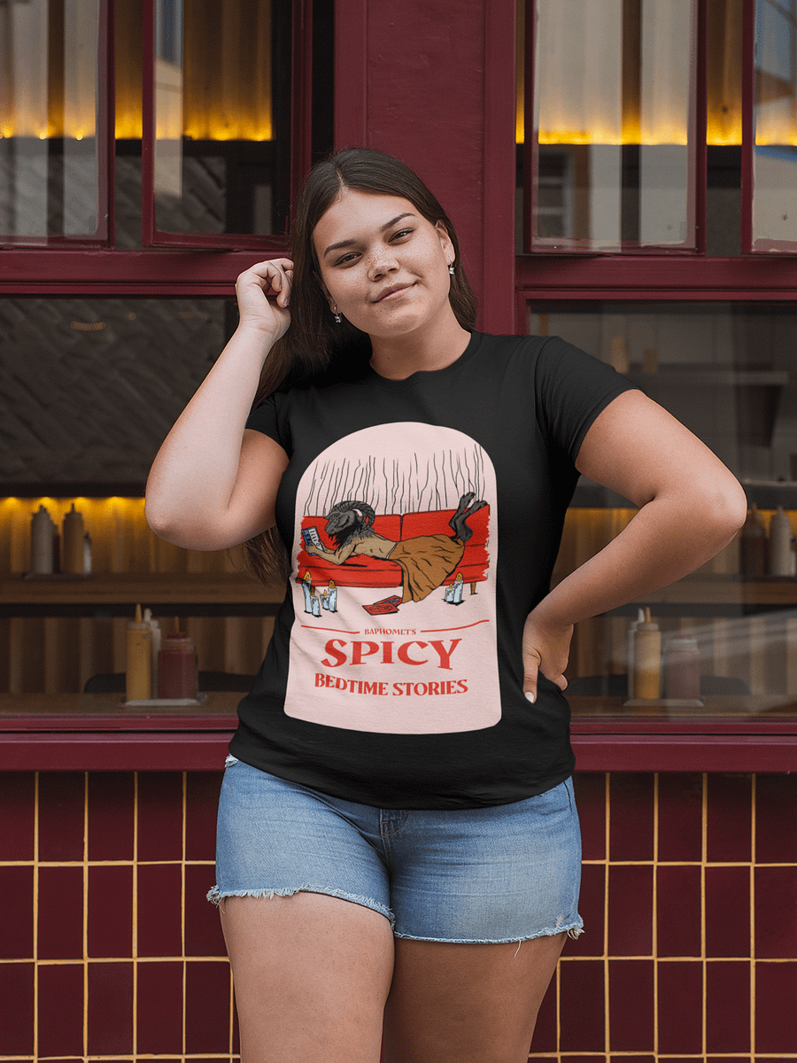 Baphomet's Spicy Bedtime Stories - Women's T-Shirt product image (1)