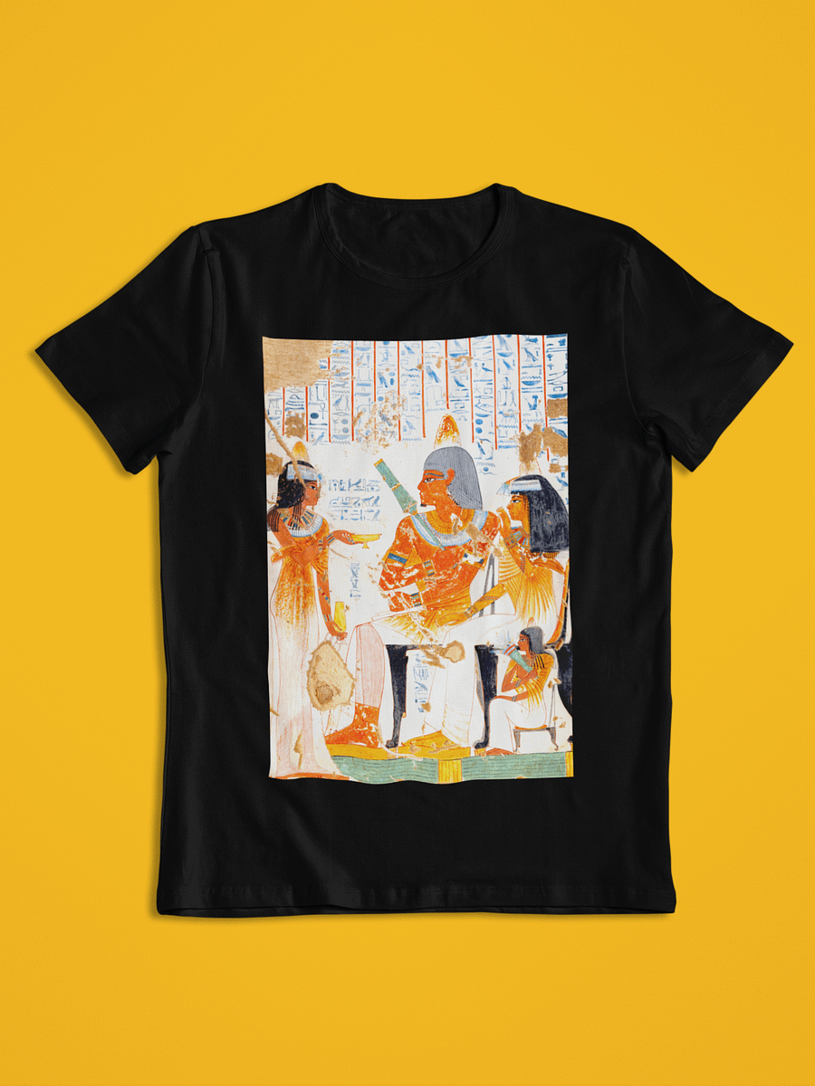 Nebamun Receiving Wine Ancient Egypt Art Unisex T-Shirt product image (1)