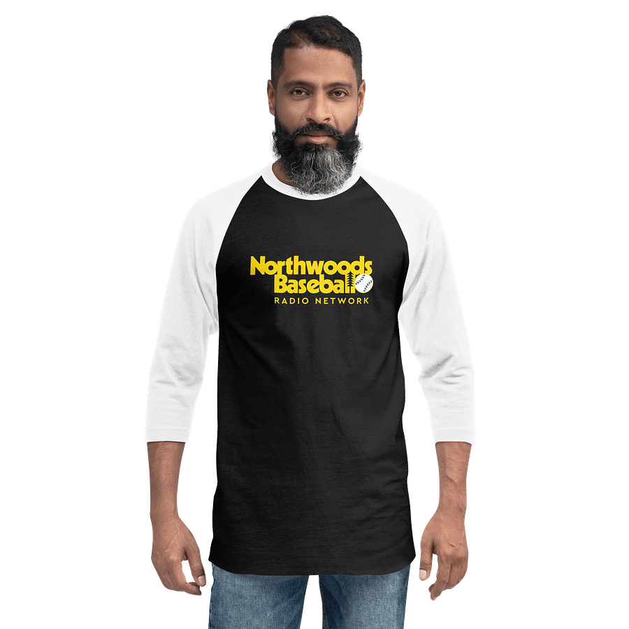 Northwoods Baseball Radio Network Baseball Tee product image (2)