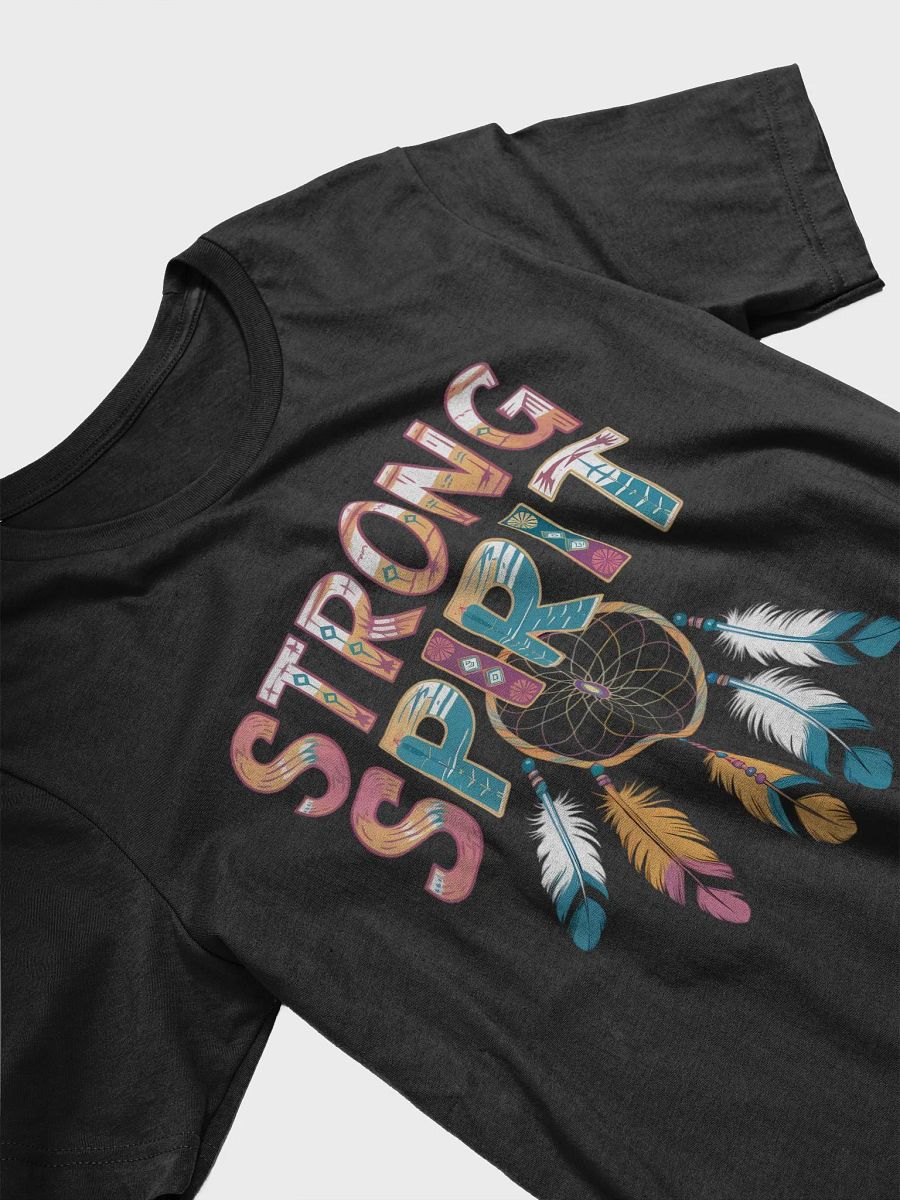 Strong Spirit: Bold Dreamcatcher Native Pride T-Shirt product image (4)