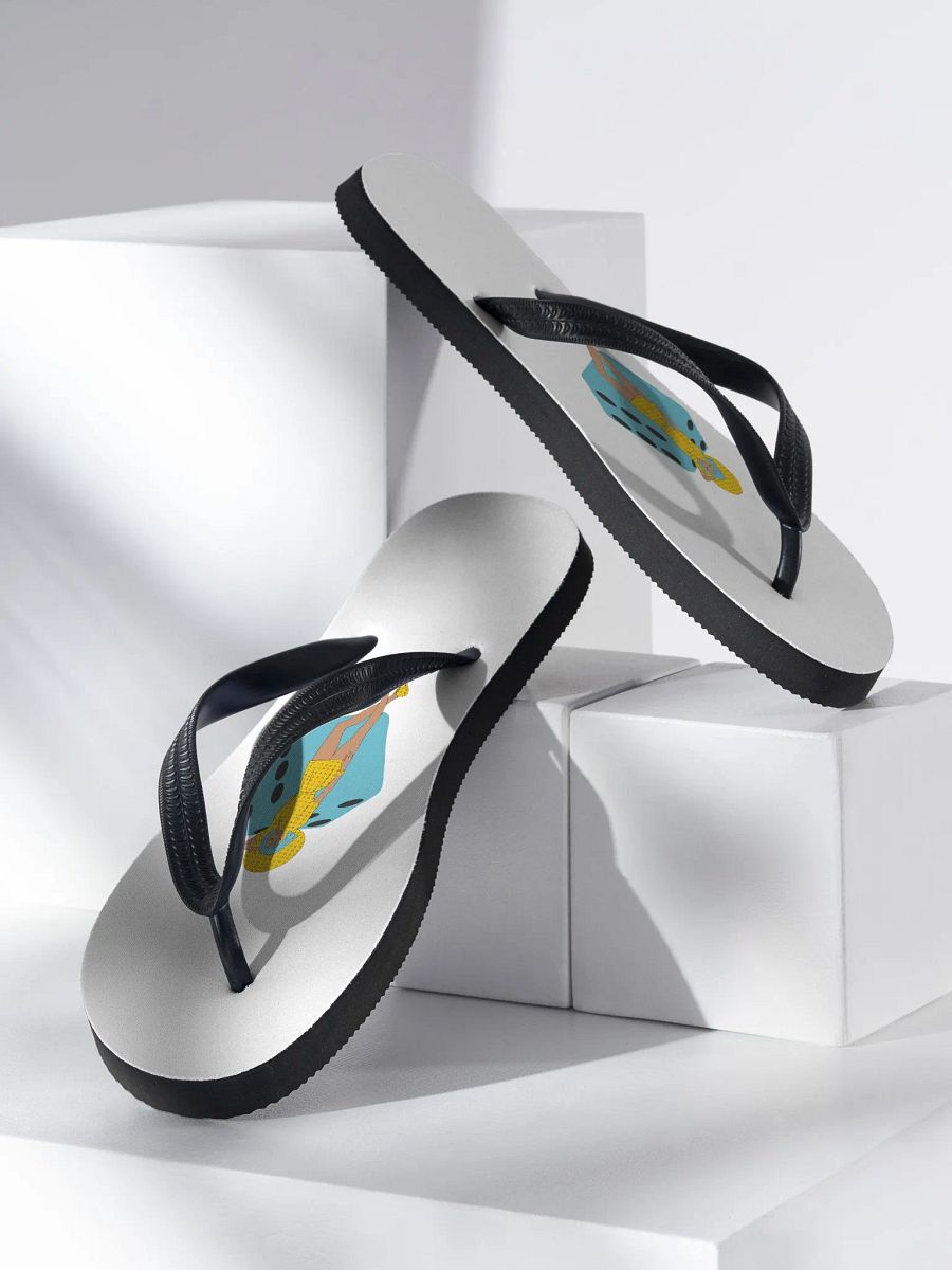 DiceGirl Flip-Flops product image (2)