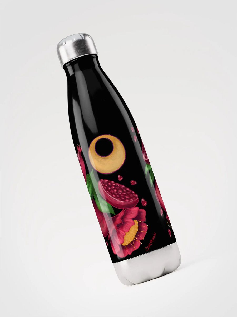 Pastel Poms Stainless Steel Water Bottle product image (1)