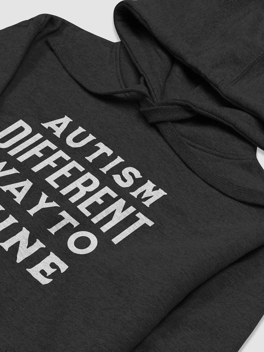 Autism Different way to Shine Unisex Hoodie product image (3)