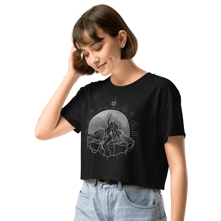 𝖌𝖆𝖎𝖆 crop tee product image (2)