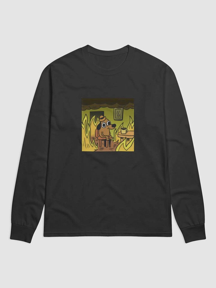 This is Fine Meme Dog Long Sleeve product image (1)
