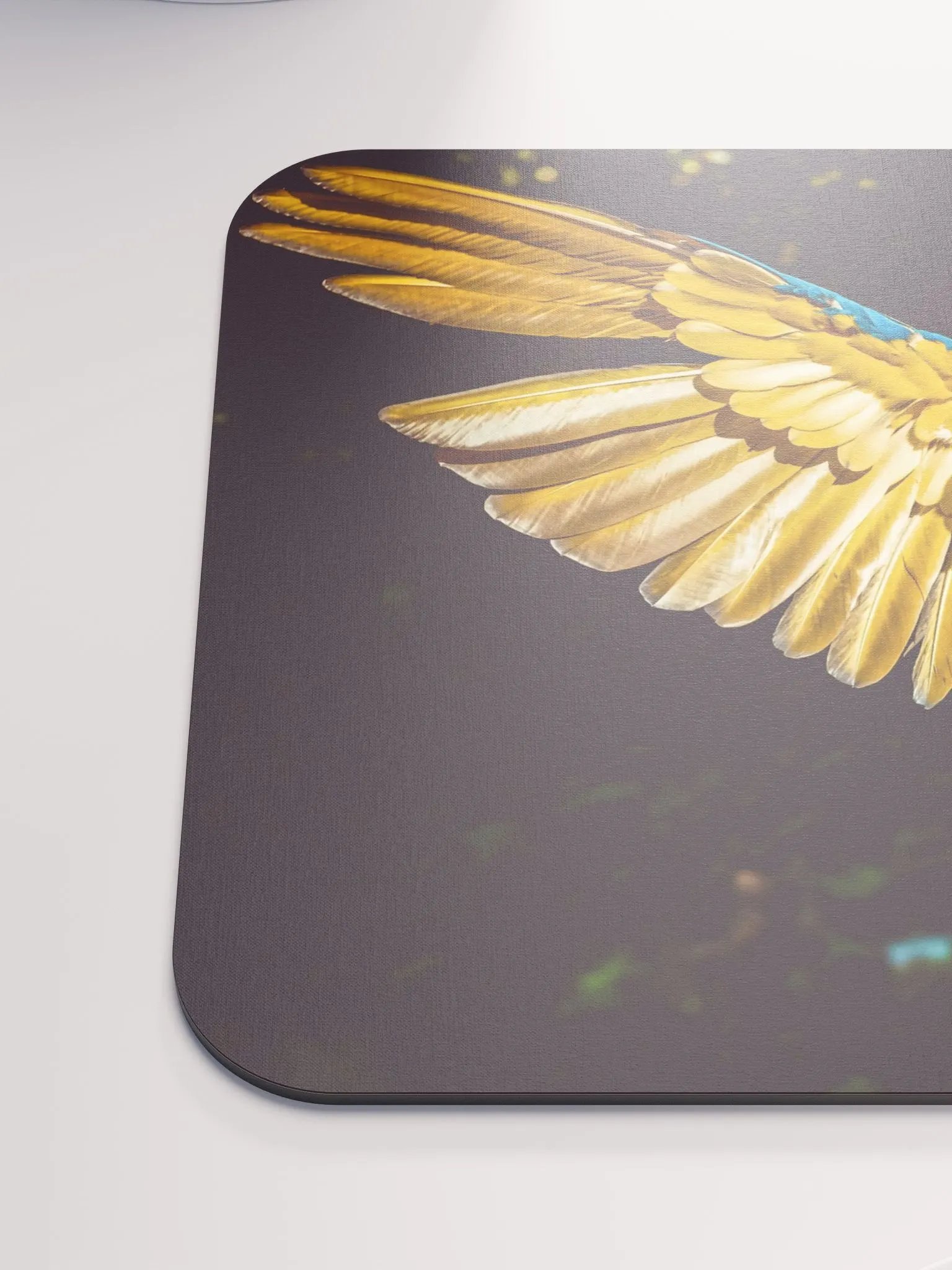 Vibrant Macaw Mouse Pad - Colorful & Durable Desk Accessory for Gaming & Office Use product image (4)