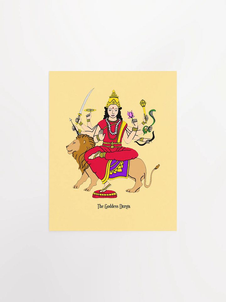 Goddess Durga 8x10 Print product image (1)