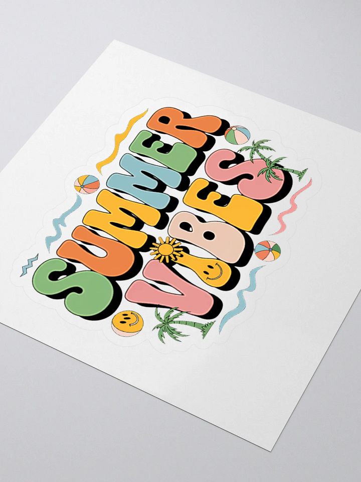 Summer Vibes Fun Pack Stickers product image (1)