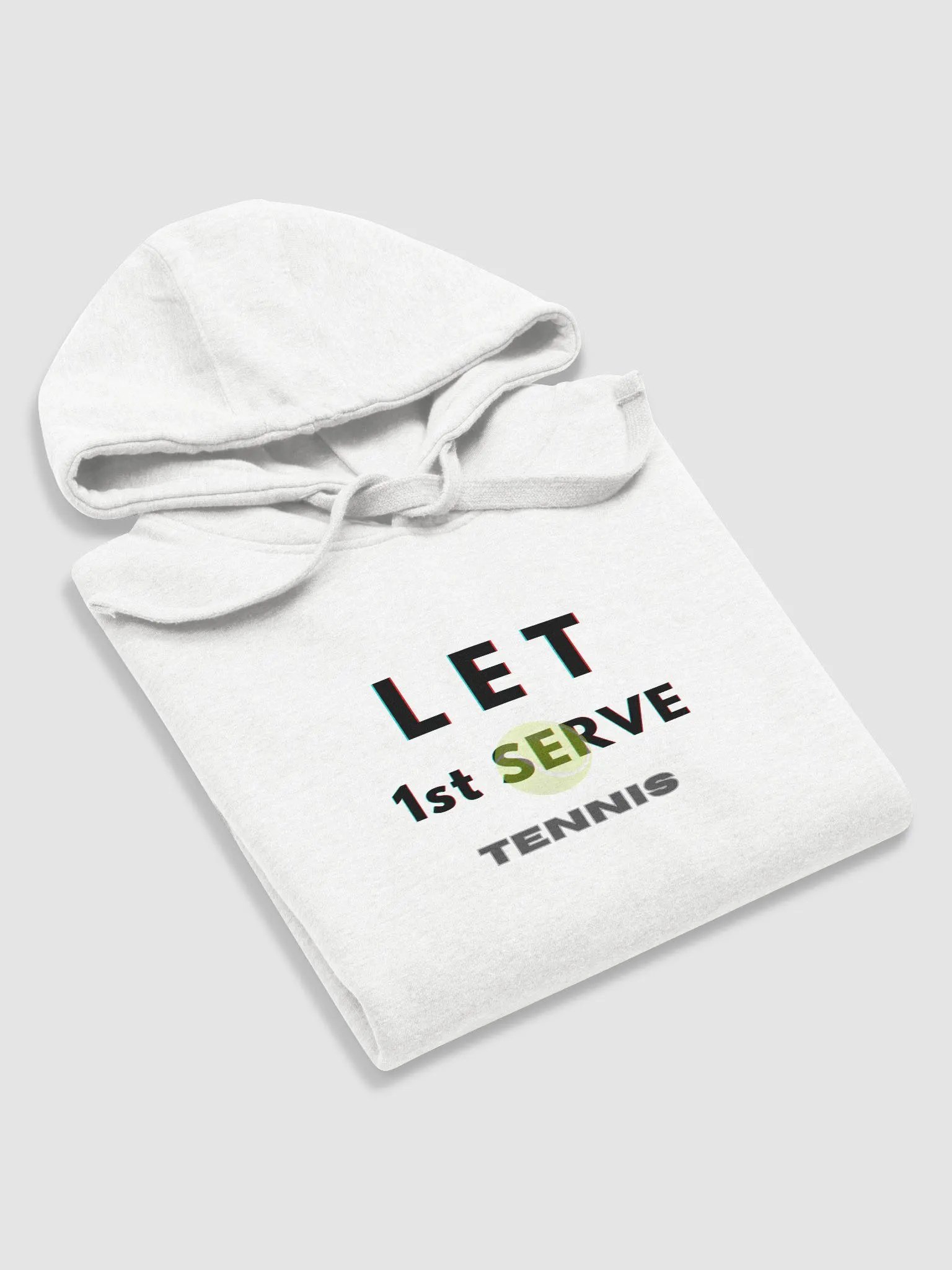 3D Serve Tennis Ball Premium Hoodie product image (3)