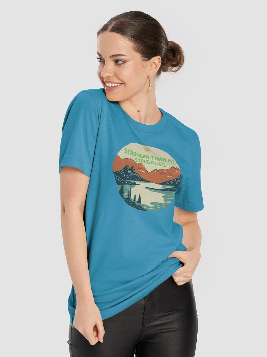 Stronger Than My Struggles Mountain Tee product image (58)