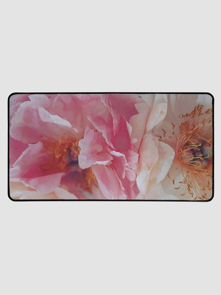 Elegant Flower Blossoms Desk Mat product image (1)
