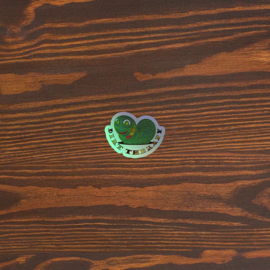 Thea's Whimsical Bookworm Holographic Sticker Sheet product image (5)