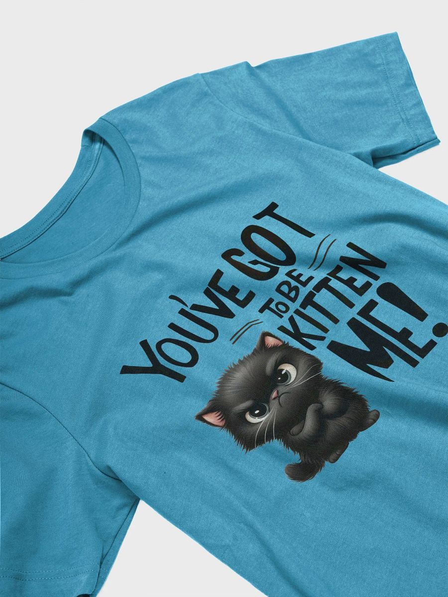 You’ve Got to Be Kitten Me - Sassy Black Cat T-Shirt product image (4)