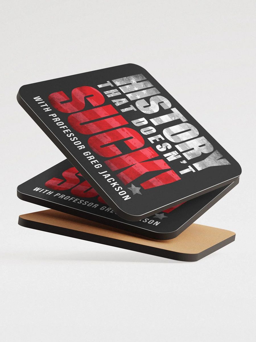 HTDS Logo Coaster (black) product image (4)
