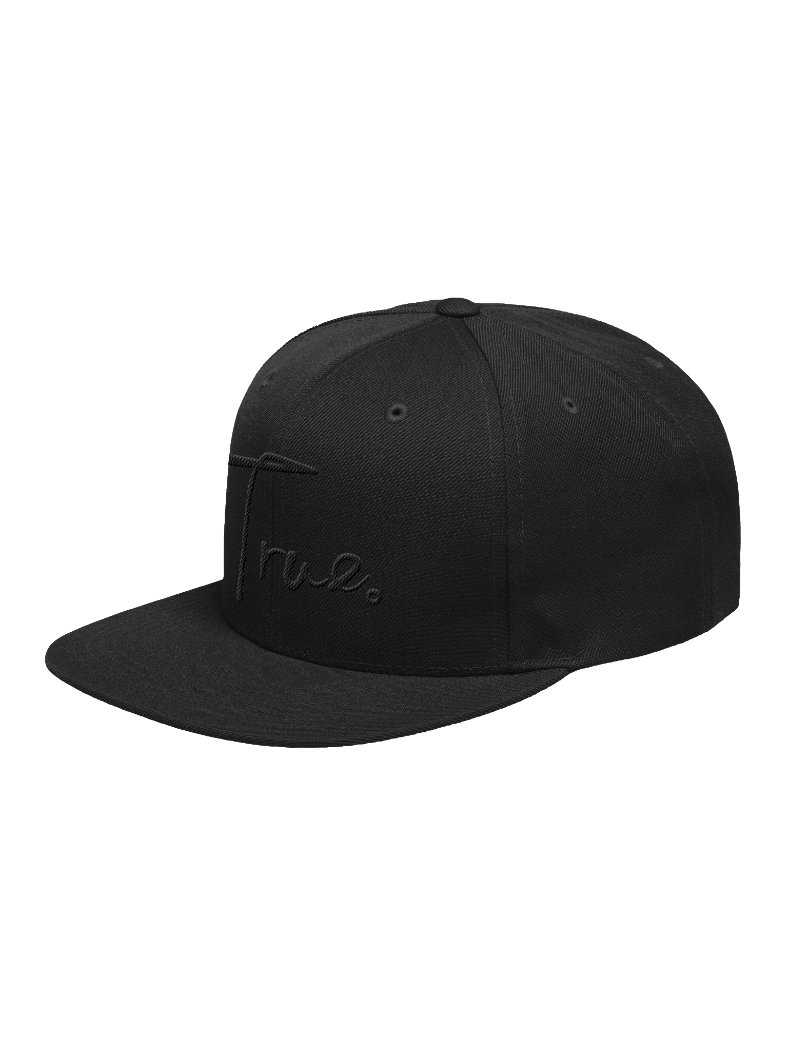 Cast Snapback — in Black + Charcoal product image (3)