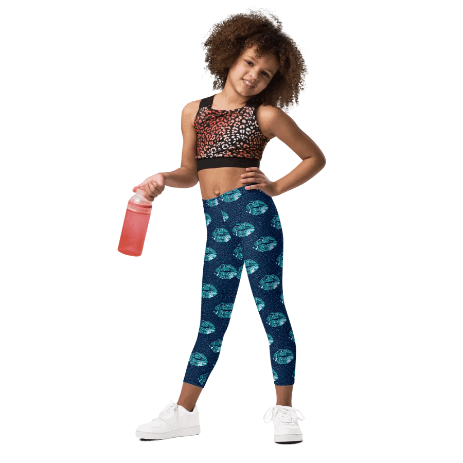 Marbelized Lips Leggings - Kids product image (12)