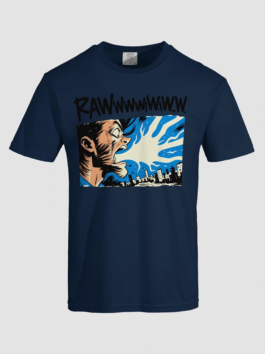 Screaming Rage Design | Rawww Heavyweight T-Shirt product image (47)