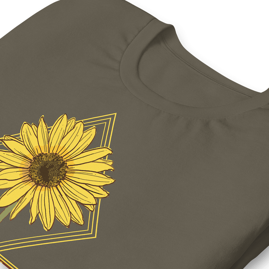 Helianthus Sunflower Unisex Lightweight Supersoft Cotton T-Shirt product image (37)
