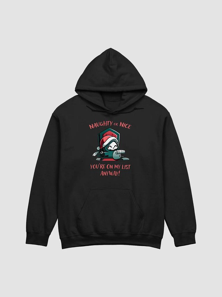 Grim Reaper Santa Naughty or Nice Hoodie product image (1)