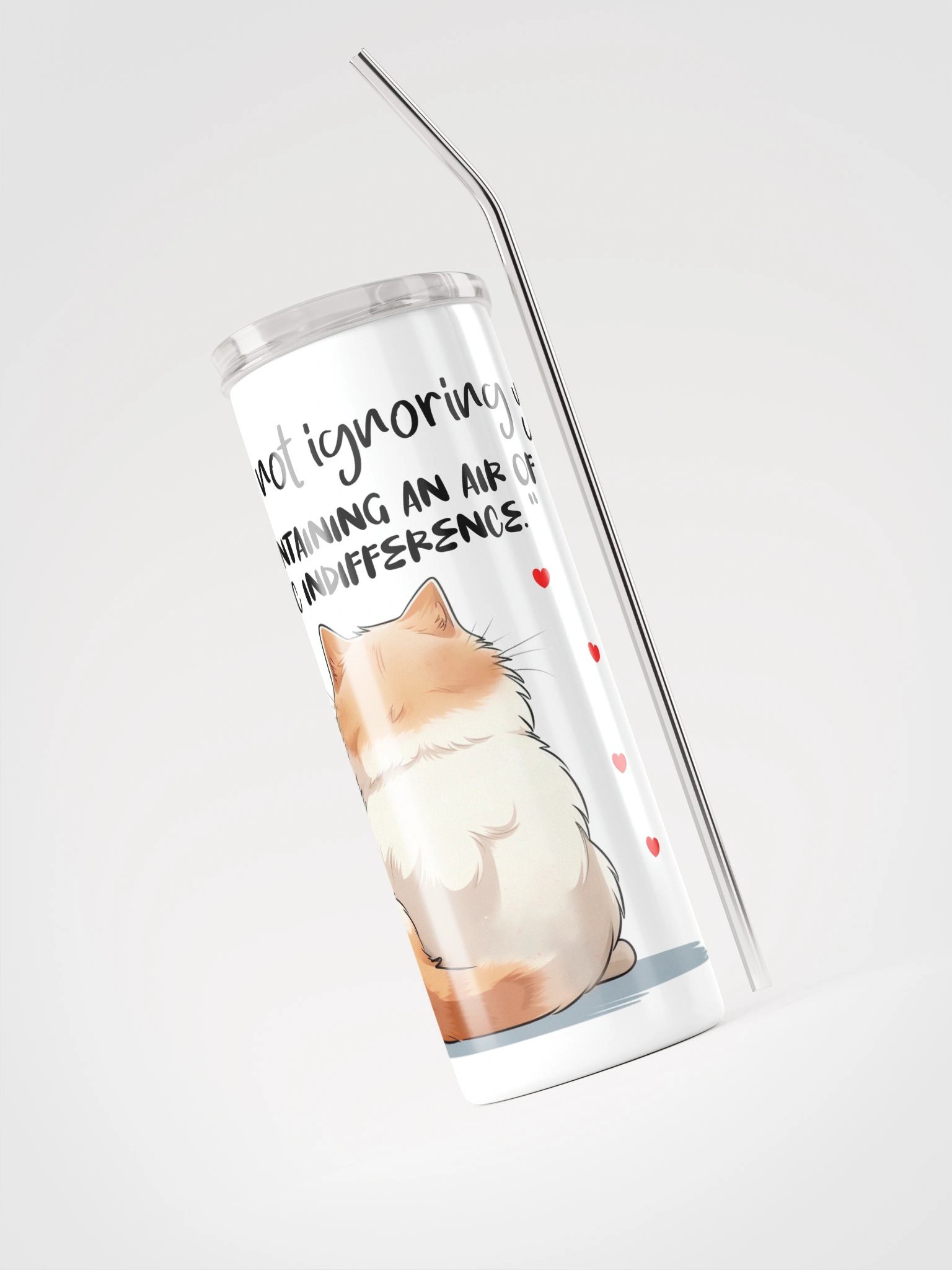 Majestic Indifference Stainless Steel Tumbler product image (4)