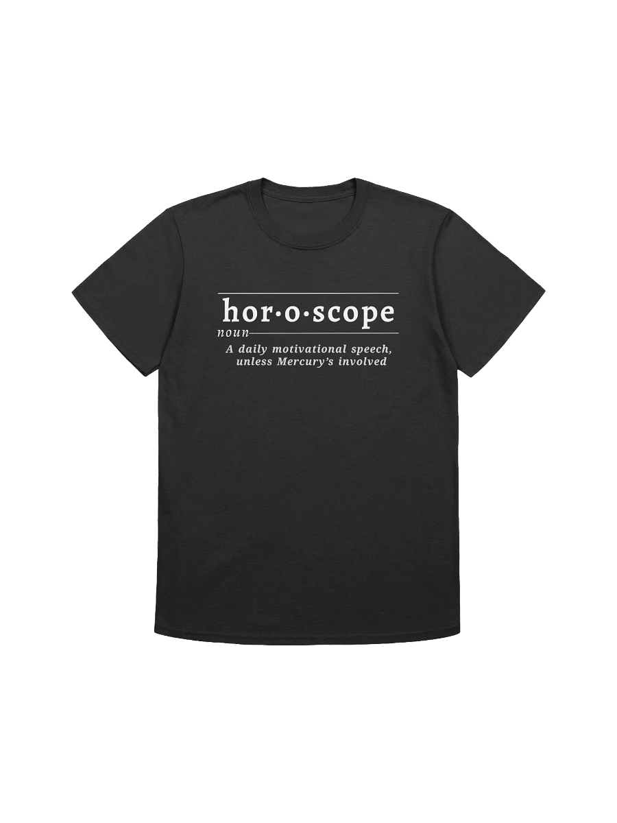 Horoscope Def Unisex Tee v2 product image (1)