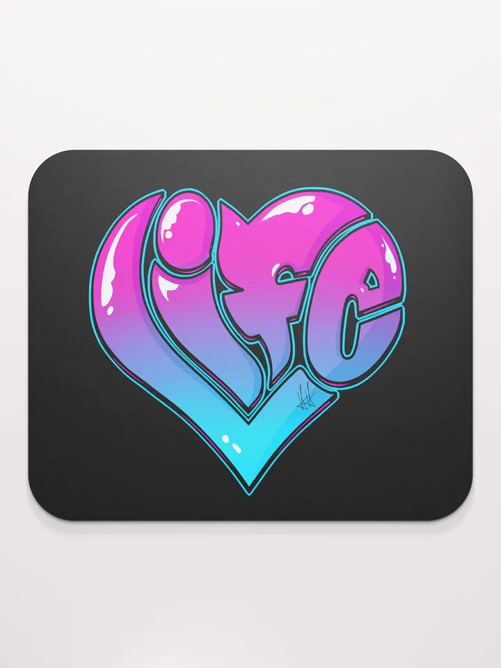 Love Life Klassik Mouse Pad product image (2)