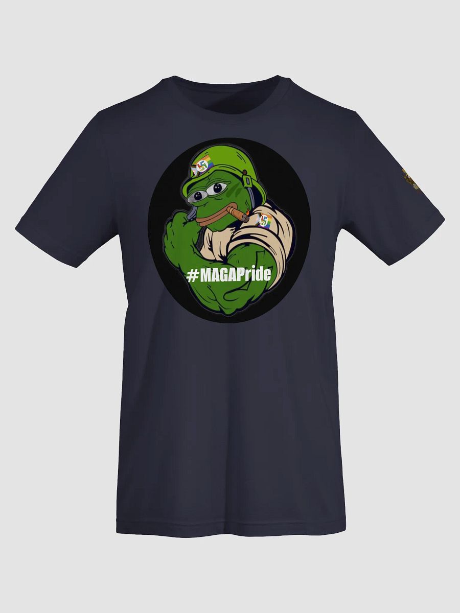 . 🖤💪🐸 #MAGAPride™ Alpha Female Tactical Tee – Blackout Edition (Like The Yin and The Yang, Also in White) product image (5)