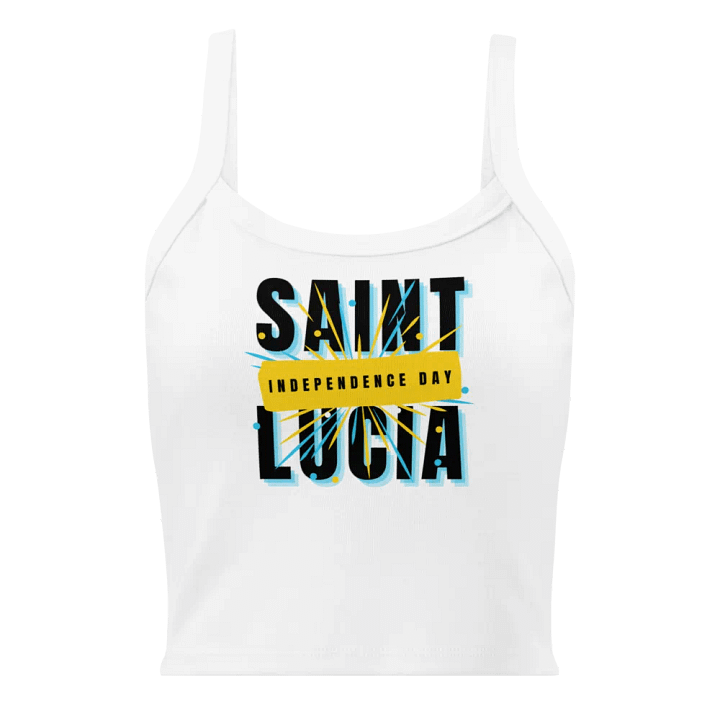 Saint Lucia Independence Day Celebration Tank Top product image (11)
