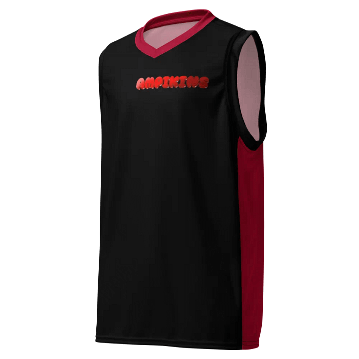 Reflective Red AMPIKINS Unisex Basketball Jersey product image (1)