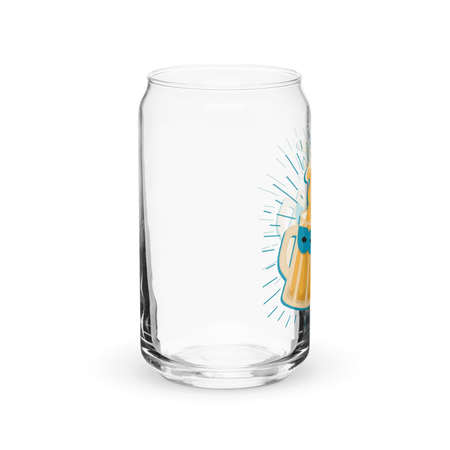 Masked Cheers Can-Shaped Glass product image (10)